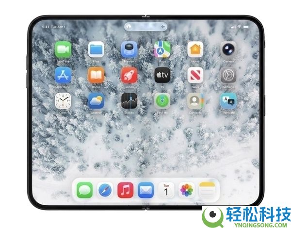 苹果首款折叠屏,iPhone Fold将初次支撑分屏功能:iOS 27上线