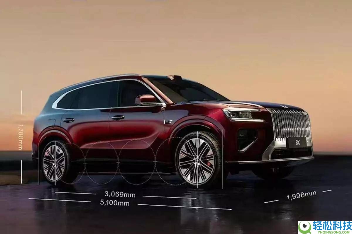 极氪8X官图表态,超等电混高机能SUV,年青设计搭配尖端科技来袭