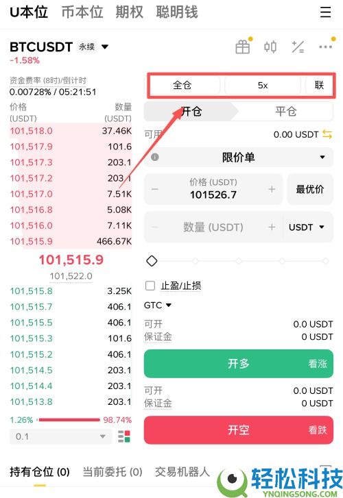 币安合约交易怎么下单?如何设定止盈止损单?币安合约交易详细图文教学