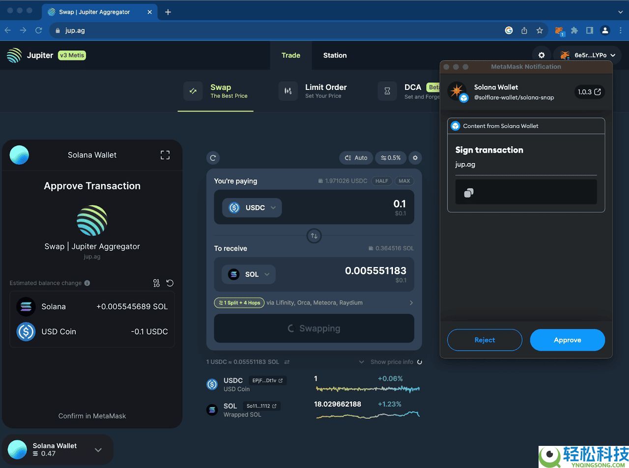 如何将Solana (SOL)连接至MetaMask钱包?MetaMask使用教程