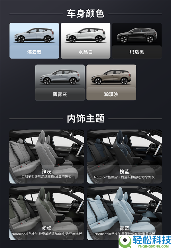 十余项奢华配置拉满,沃尔沃EX30焕新款上市:15.98万起售