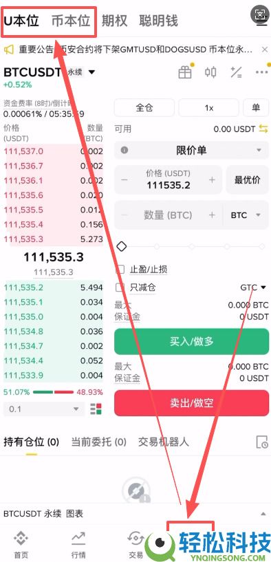 如何在币安做多/做空以太坊ETH?以太币合约怎么做?