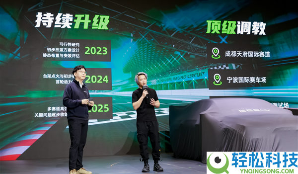 吉祥发布首台绿色甲醇赛车,车手马青骅:尾气不刺鼻 乃至还有点淡香