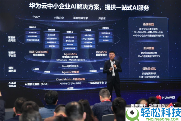 华为云推出柔性智算FlexNPU 无效下降Token本钱