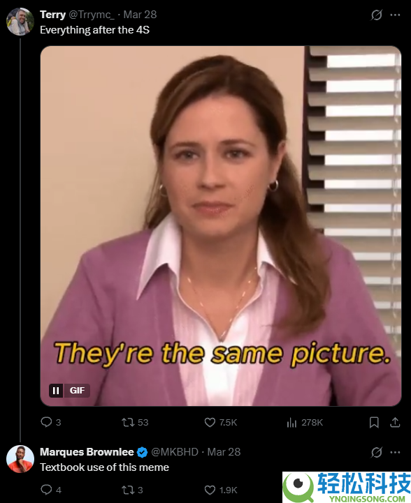 看懵了,初代iPhone到iPhone 17自拍对照 网友吐槽几近一样