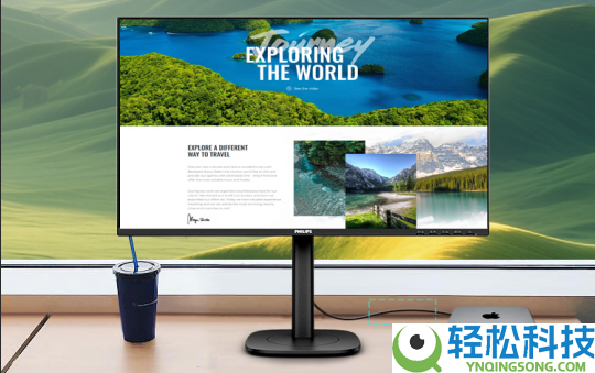 飞利浦首发舒视蓝 4.0 圆偏光商用护眼显示器 修建职场绿色安康办公重生态