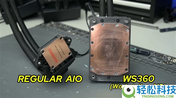 RTX 3080装上360mm效劳器水冷：显存温度骤降54℃,机能提拔9%
