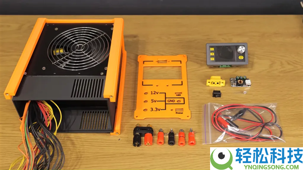 20大哥电源废物使用,3D打印+百德配件：自制专业尝试台电源