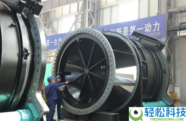 世界最大,水电泄压阀在哈电团体研制成功