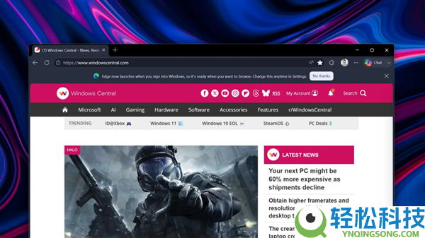为了强推Edge：微软又整套路,测试Win11开机完全自启Edge
