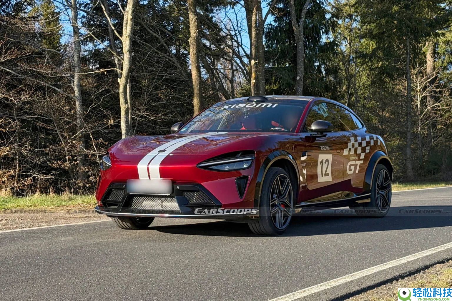 小米YU7 GT纽北谍照引关注,千匹马力机能微弱,直面百万豪车应战