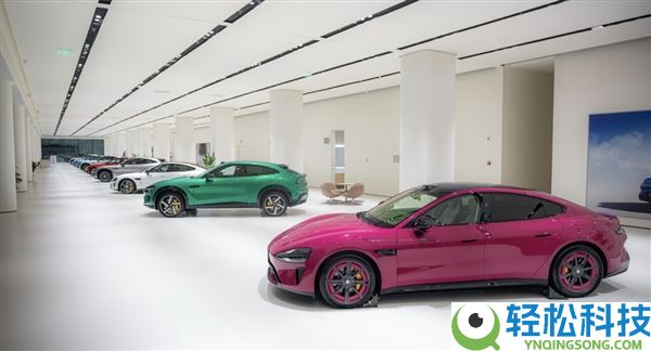 杭州这家小米门店火了:三层楼摆满小米汽车 像巨型模子柜