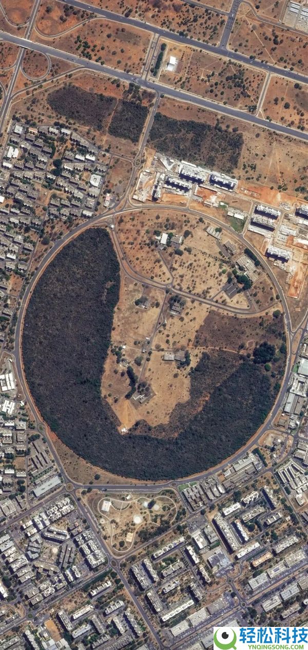 卫星看最年青的首都：汗青还缺乏70年