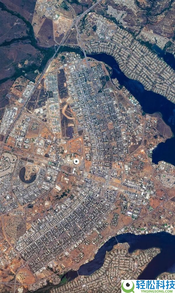 卫星看最年青的首都：汗青还缺乏70年