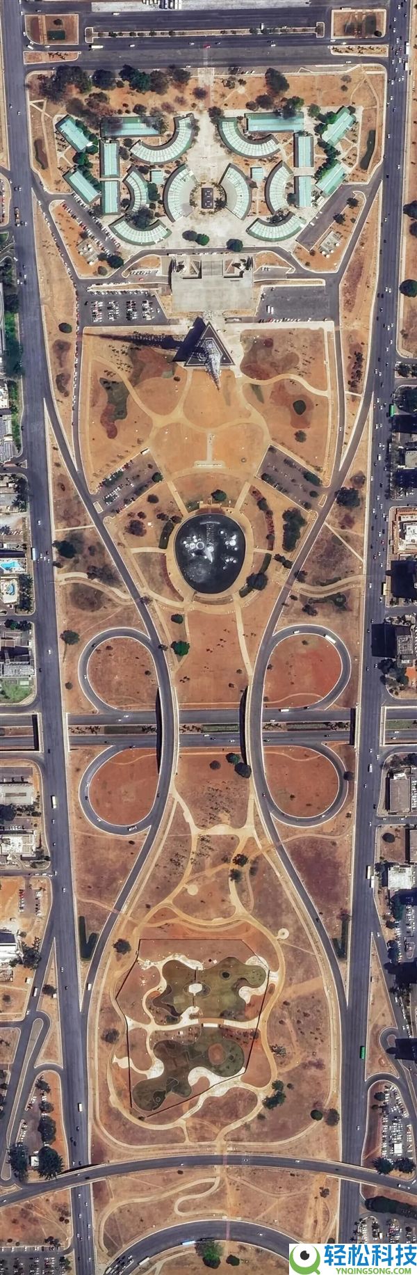 卫星看最年青的首都：汗青还缺乏70年