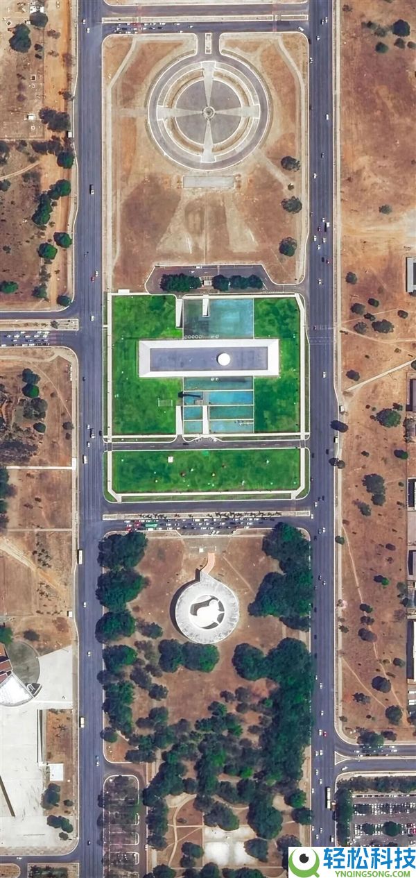 卫星看最年青的首都：汗青还缺乏70年