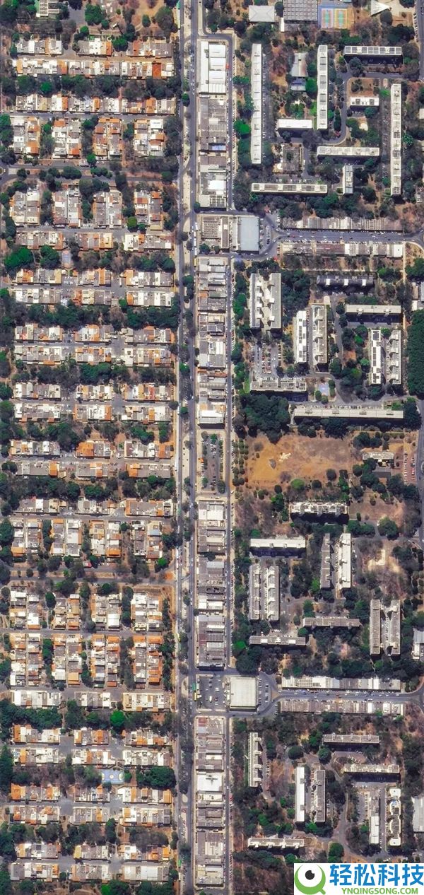 卫星看最年青的首都：汗青还缺乏70年