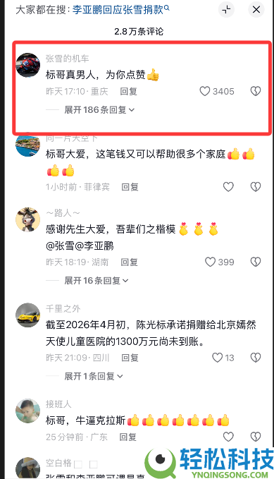 嫣然病院获陈光标1000万捐钱 善款来自原赠送张雪的劳斯莱斯变现