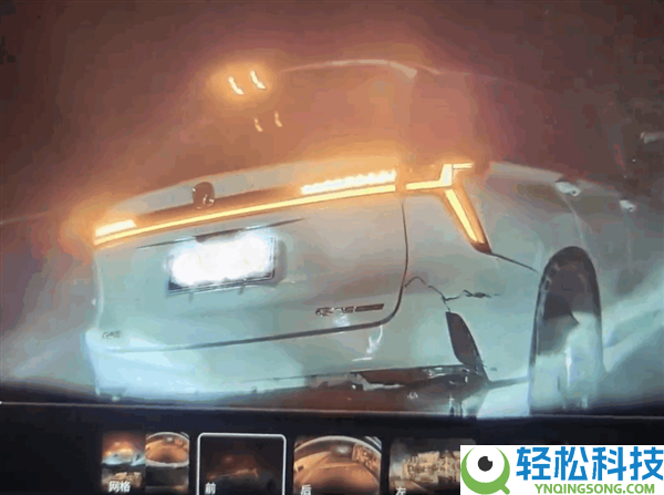 特斯拉夜间高速遇烟雾和事故 车主：车机主动打方向神逃避