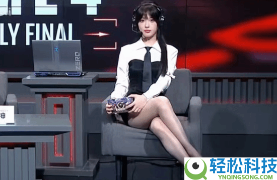 穿衣不自在,女讲解被批裙子太短 全身涂黑上镜回击