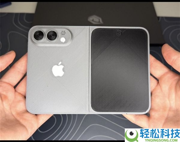 苹果首款折叠屏外观实锤,iPhone Fold终究版设计揭晓：再无悬念