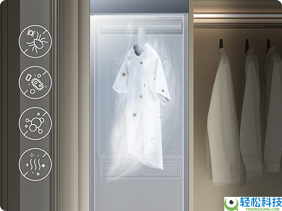美学与科技的完满融会 三星AI神 黑钻衣物护理机可谓细腻生涯的硬核之选