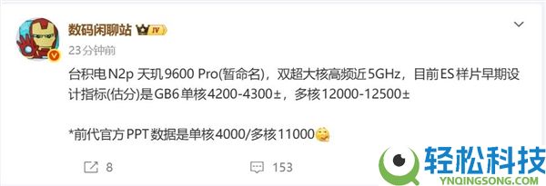 史无前例,天玑9600 Pro两颗超大核迫近5GHz:硬刚高通苹果