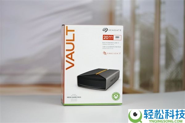 靠谱海量游戏库,希捷FireCuda X Vault 20TB外置硬盘图赏