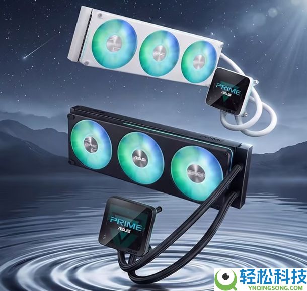 散热微弱,机能出众,华硕PRIME巨匠2代360 ARGB LCD水冷冷艳退场