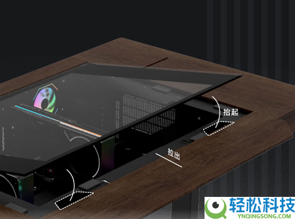 联力DK-07 WOOD升降电脑桌首发价8999元:支撑双E-ATX系统