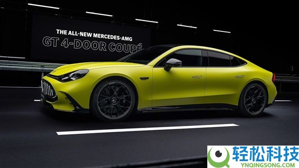 首搭三台轴向磁通机电 全新梅赛德斯-AMG GT纯电四门跑车首秀
