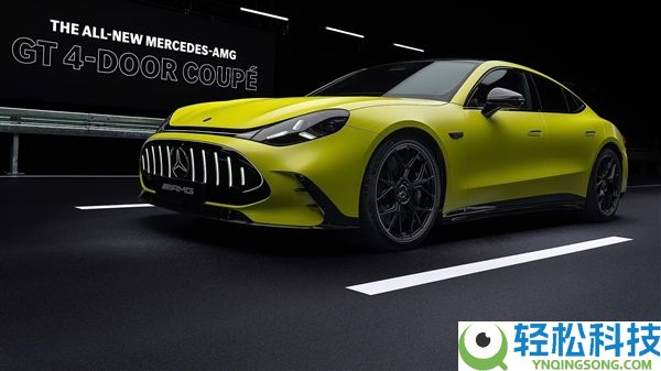 首搭三台轴向磁通机电 全新梅赛德斯-AMG GT纯电四门跑车首秀
