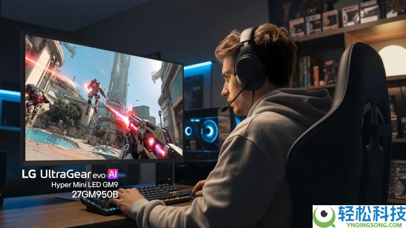 LG UltraGear evo AI小霸王与AI巨无霸双系列强势上新