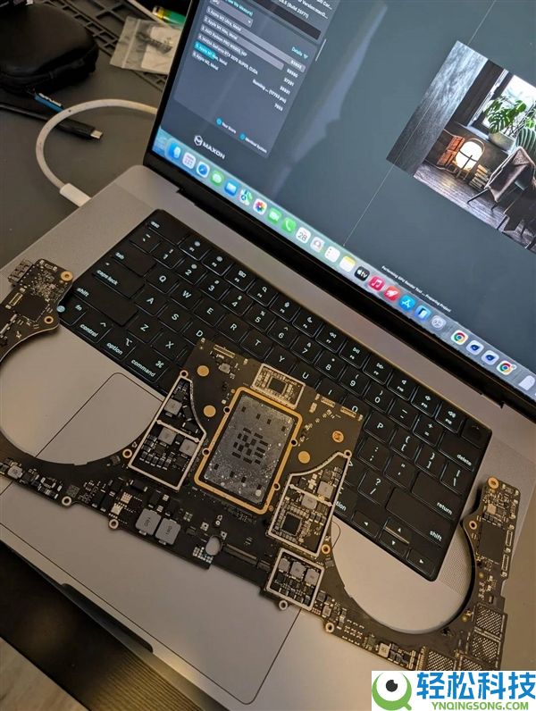 M1 Max主板烧穿一个洞,维修达人搬板修复:省下一台MacBook的钱