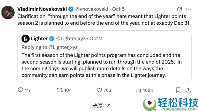 Lighter TGE 日期和积分速刷指南 ：如何最大化空投奖励？