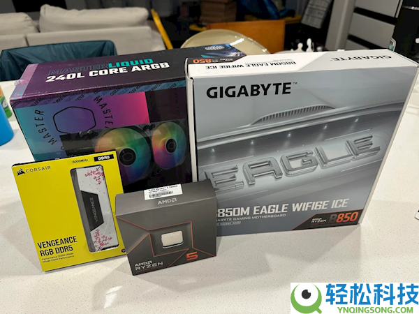 87美元捡漏1000美元套装,32GB DDR5配锐龙5 7600X 还有主板＋水冷