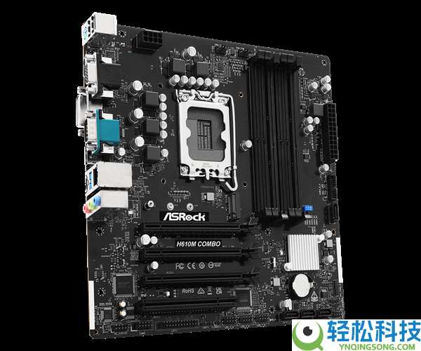 华擎发布缝合怪H610小主板：一条DDR4、两条DDR5