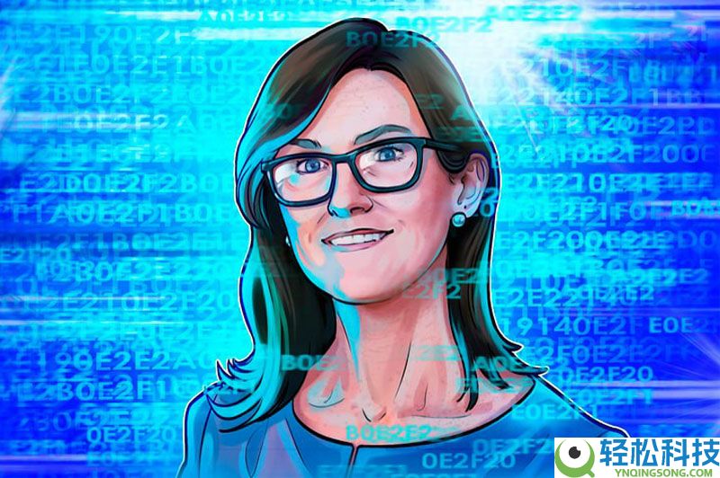 Cathie Wood将比特币（BTC）价格预测下调30万美元，称稳定币正在侵蚀市场份额