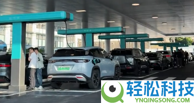 比亚迪坪山总部加油站开业：营业火爆 忙碌水平超传统油站