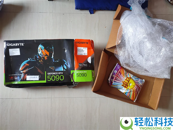 又有人上当,花22000多买RTX 5090：却收到洗衣粉 商家拒不退款