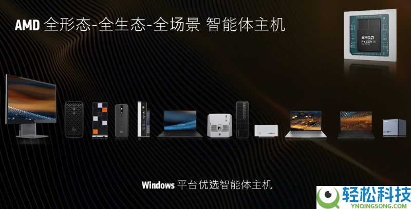 开启智能体主机时期,AMD锐龙AI Max系列带来全形状全生态全场景优势