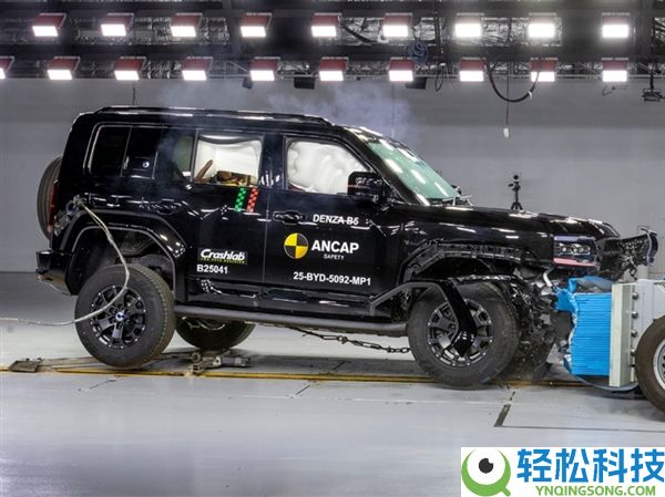 方程豹豹5拿下澳洲5星保险评级 效果因太硬撞飞测试车反被扣8分