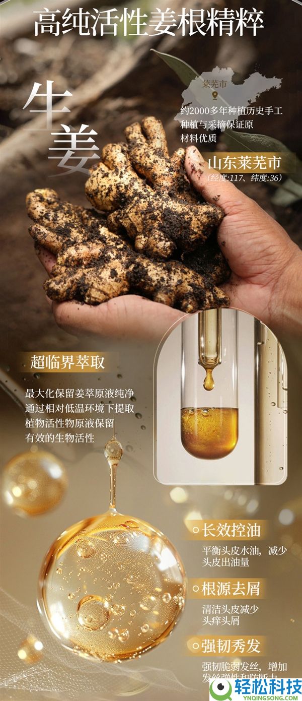 去屑止痒 强韧发丝,霸王生姜洗发水发车：领43元优惠券