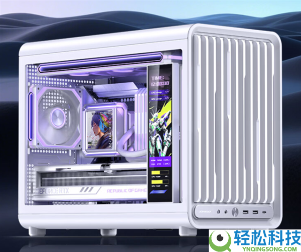 乔思伯D33系列M-ATX机箱首发459元起 钢化玻璃侧板设计