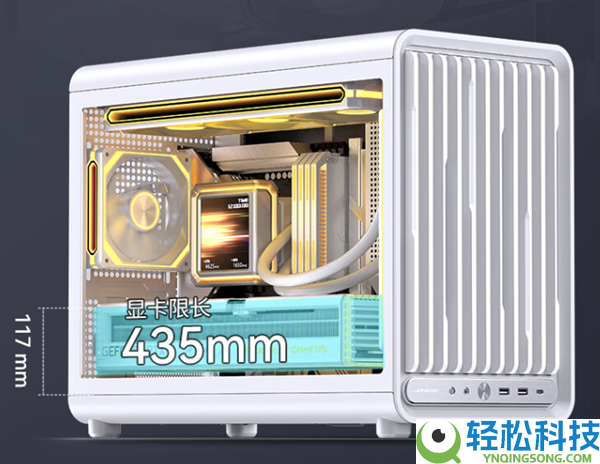 乔思伯D33系列M-ATX机箱首发459元起 钢化玻璃侧板设计