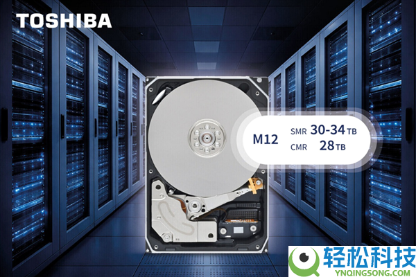 东芝发布M12系列大型数据中间机械硬盘 最大供给34TB