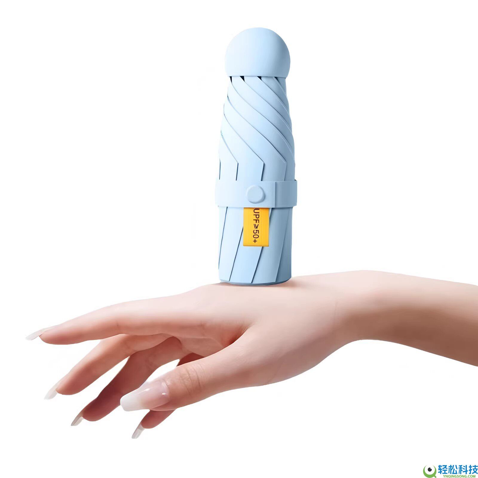 玲珑便携 晴雨两用：迷你胶囊伞到手9.8元