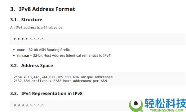 1844亿亿个地址,IETF发布IPv8草案：100%向下兼容IPv4 旧路由器也支撑