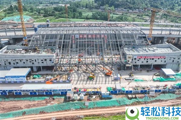 时速能跑400千米：成渝中线的3座新车站快好了