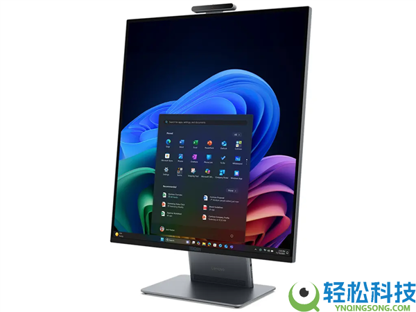联想ThinkCentre X AI台式机发布：稀有的16:18屏幕 还支撑90度扭转